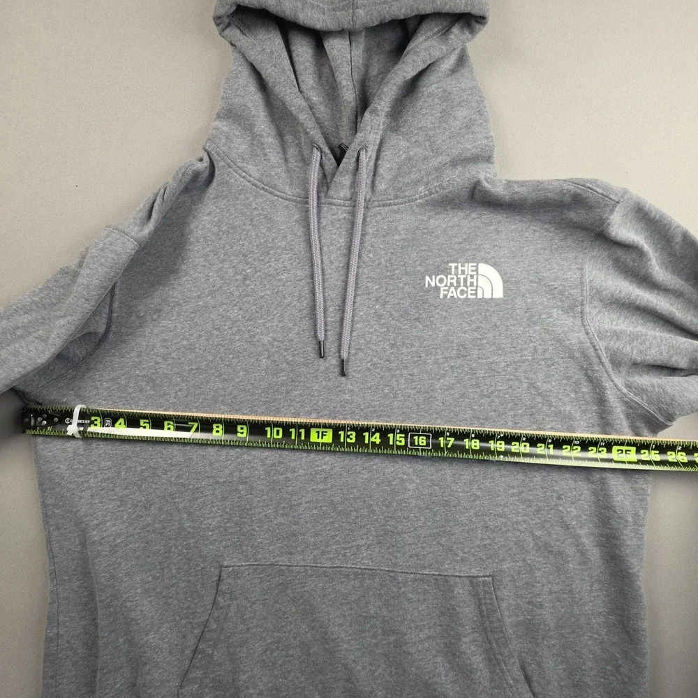 The North Face Doin It Outside Since 66 Mens Pullover Hoodie Gray L Relaxed Fit